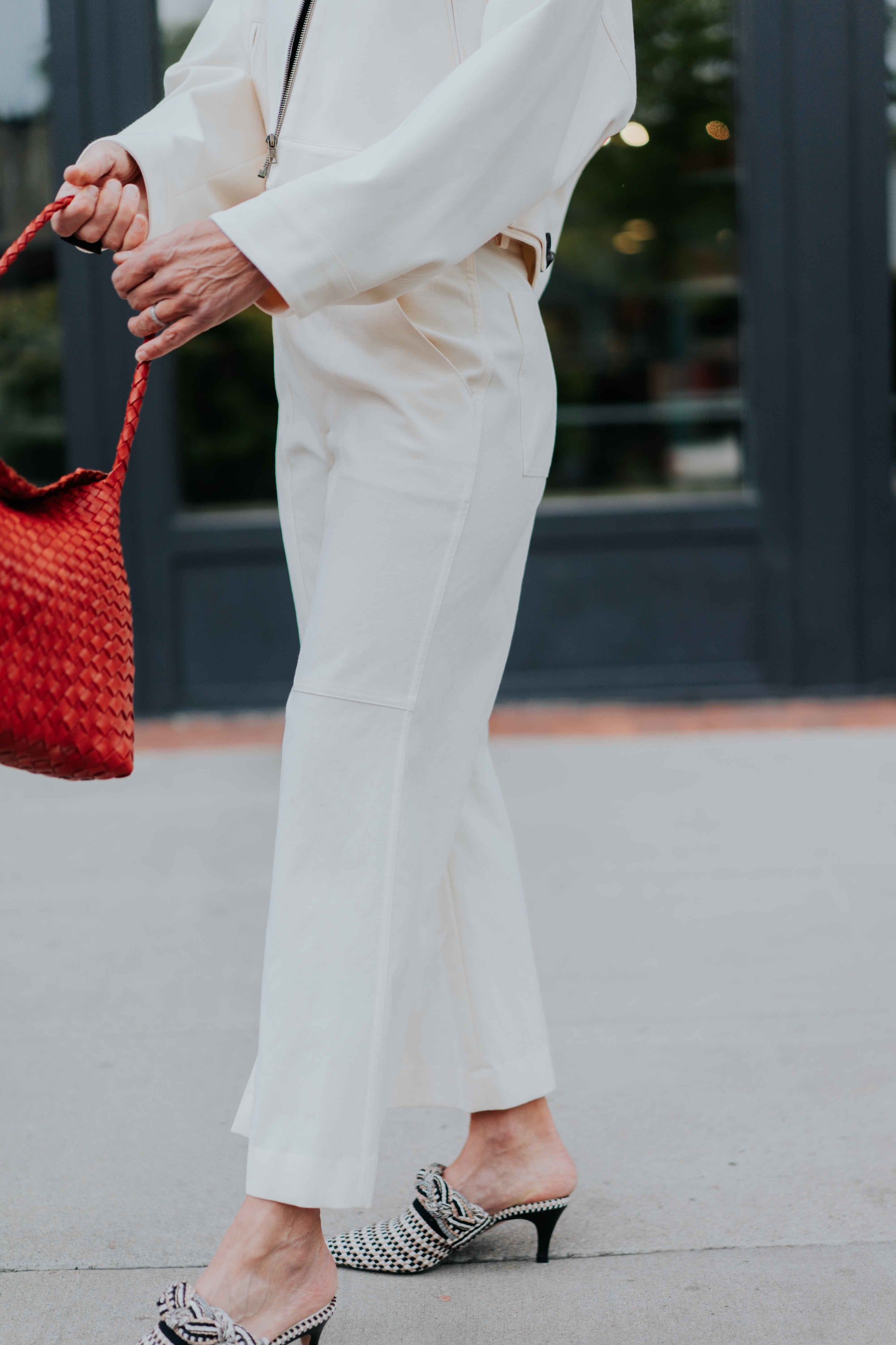 Utility Culotte in Ecru by Smythe
