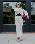 Utility Culotte in Ecru by Smythe