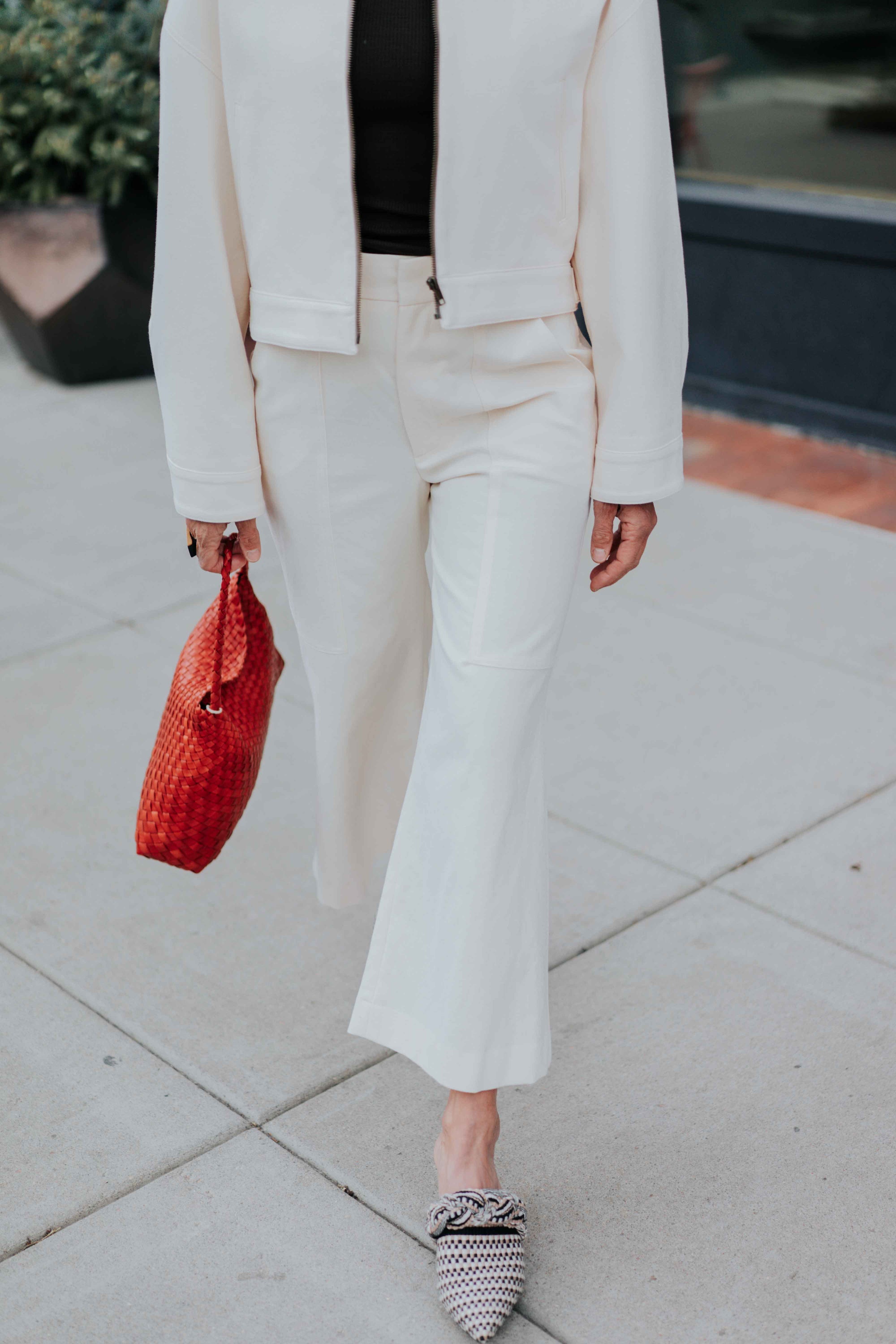 Utility Culotte in Ecru by Smythe