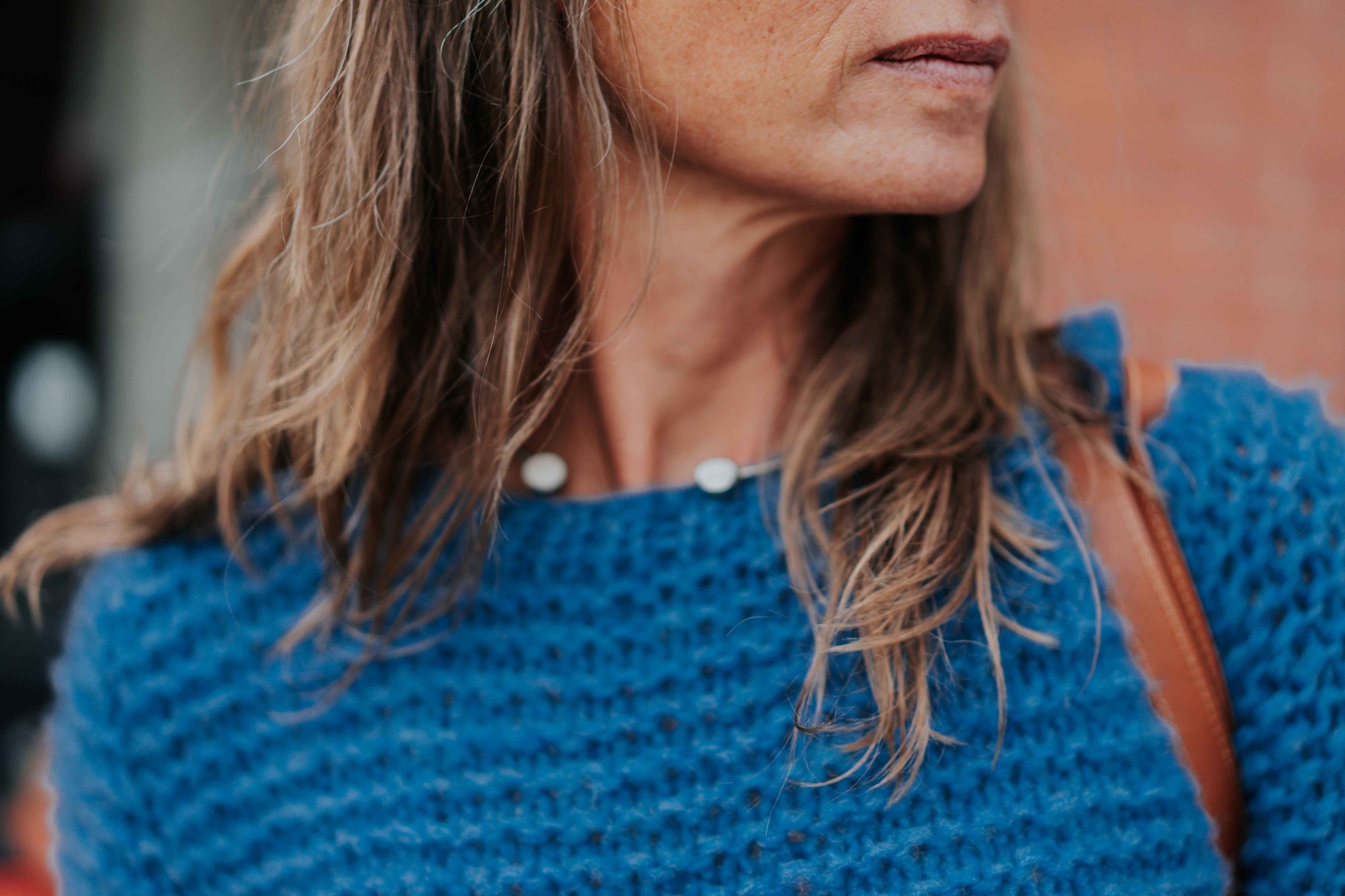 Cashmere T-shirt in China Blue by Maiami