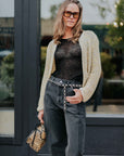 Cotton Jacket in Yellow Mix by Maiami