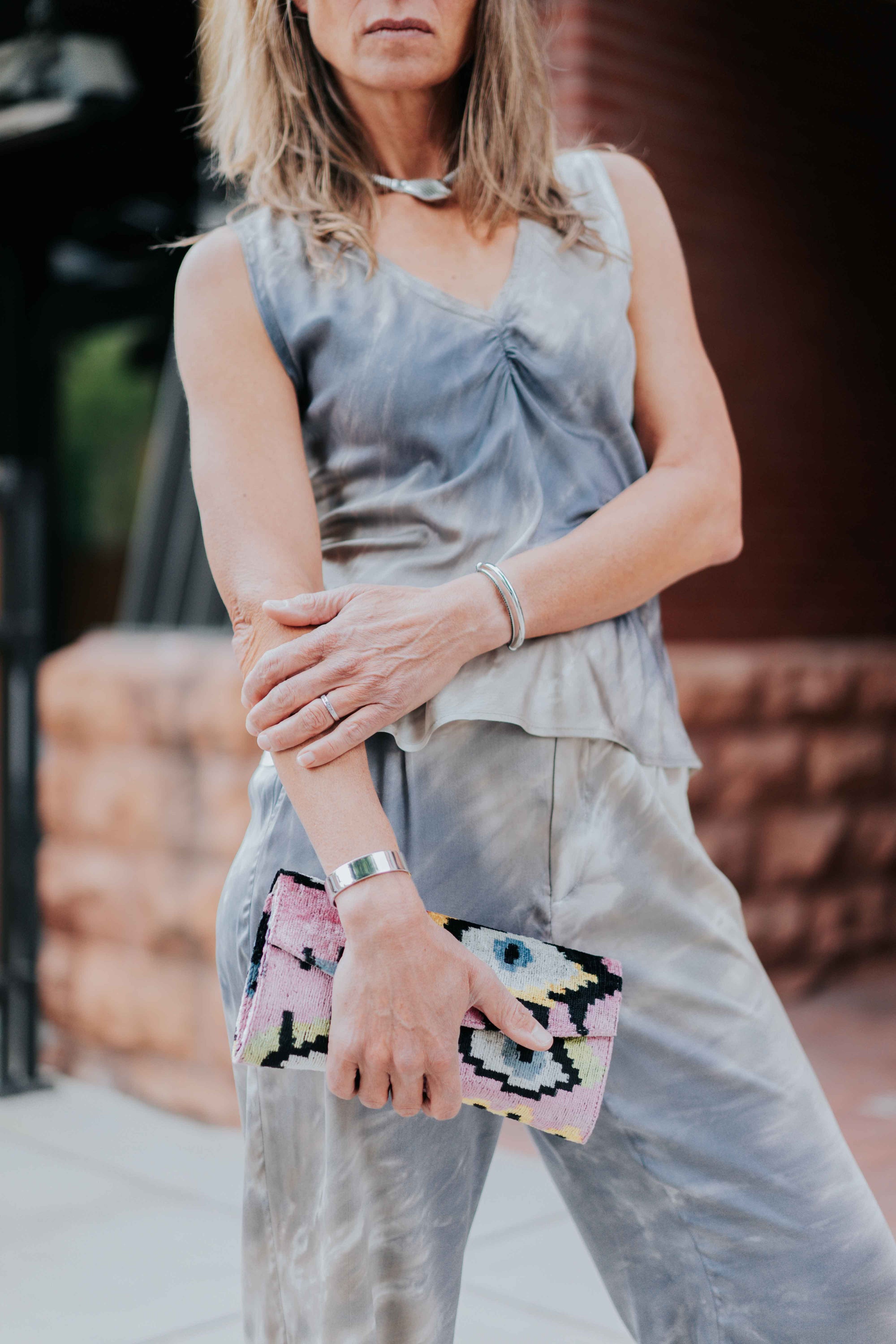 Elaine Top in Sand my Michelle Jonas