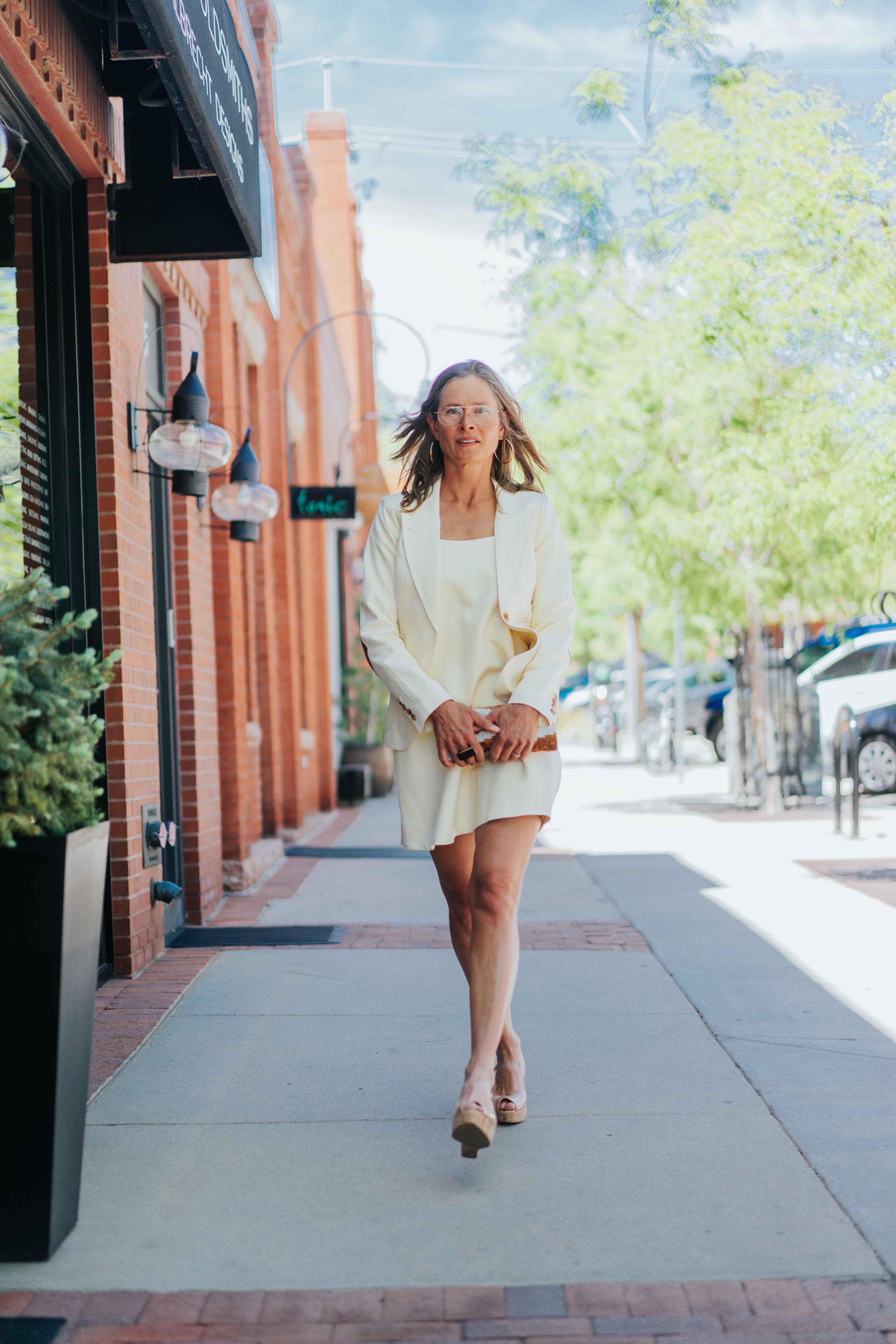 Patch Pocket Duchess Blazer in Butter by Smythe