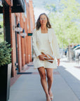 Patch Pocket Duchess Blazer in Butter by Smythe
