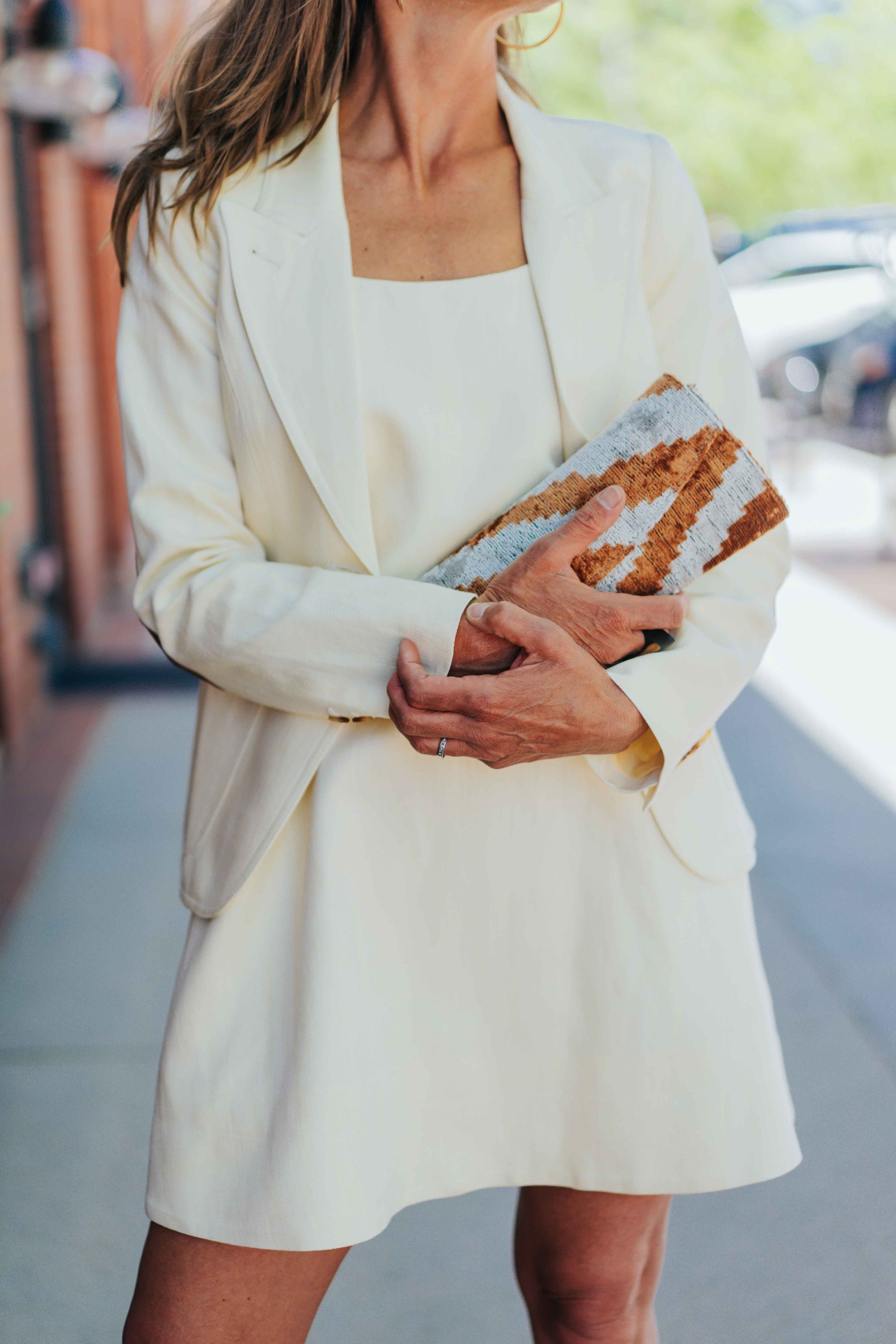 Patch Pocket Duchess Blazer in Butter by Smythe