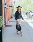 Celine Silk Shirt in Black by A Shirt Thing