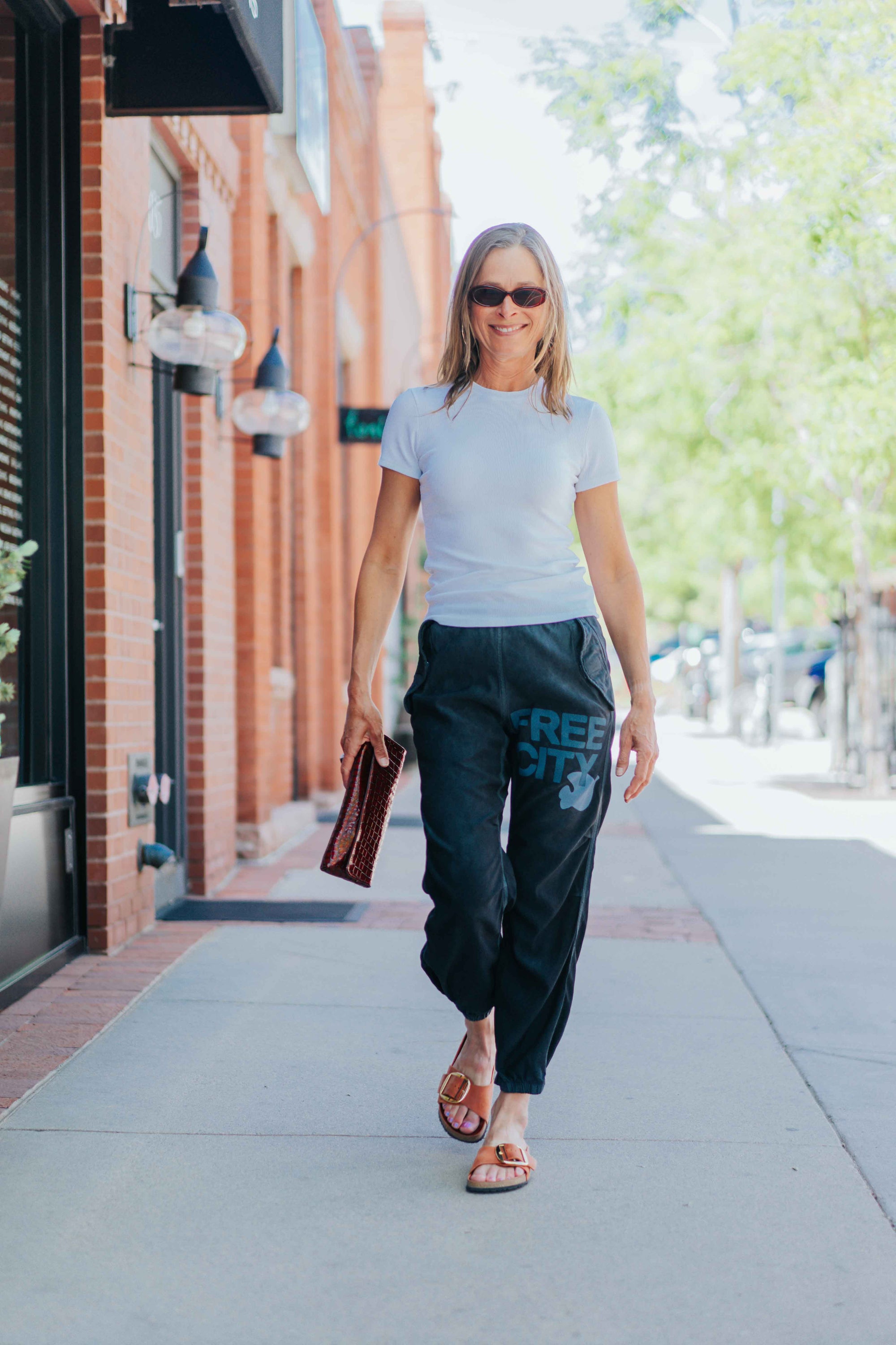FLAP/SNAP FREECITY MATTE/SATIN AIRJUMP pant in Moonshadow