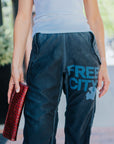 FLAP/SNAP FREECITY MATTE/SATIN AIRJUMP pant in Moonshadow