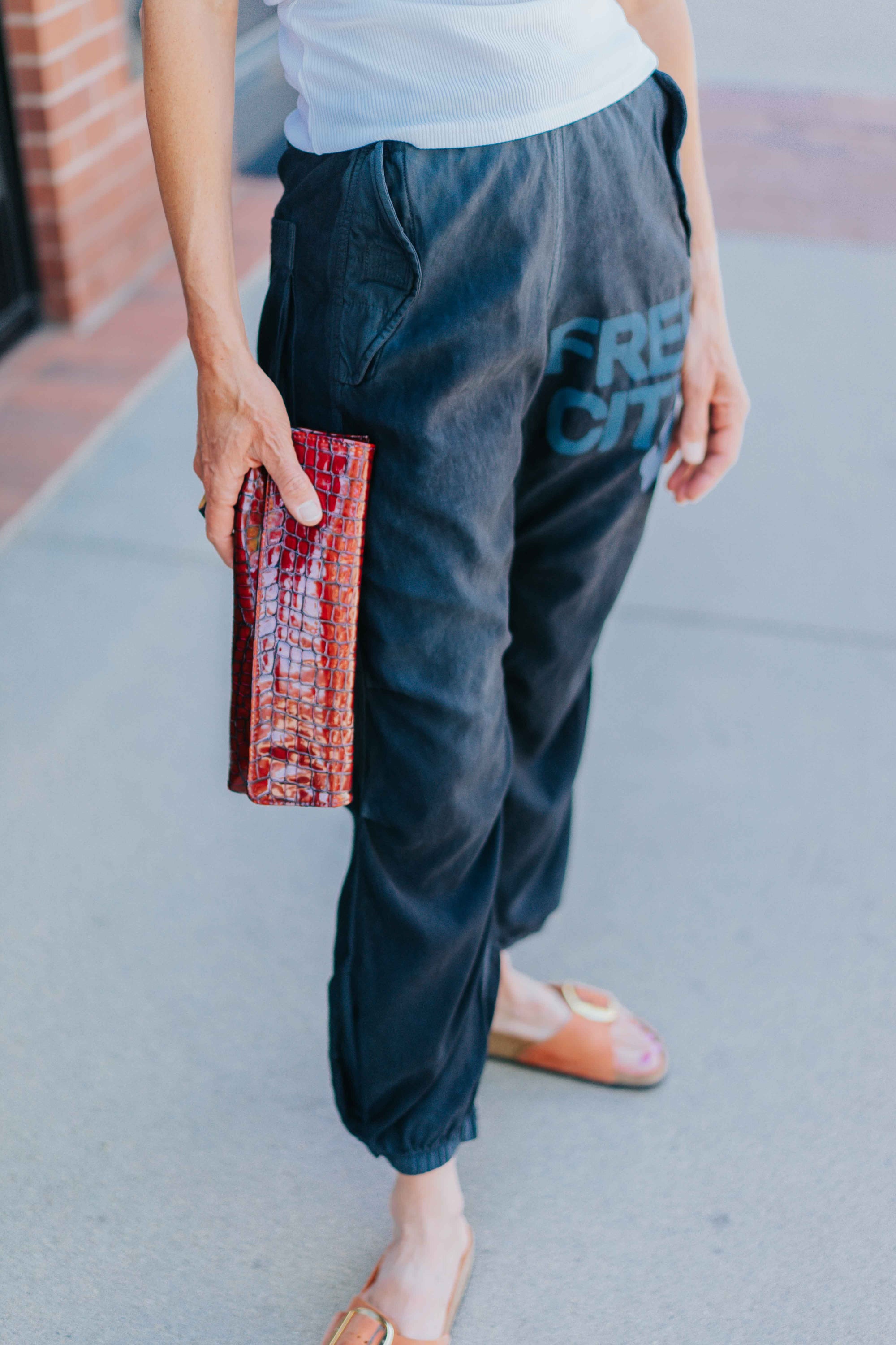 FLAP/SNAP FREECITY MATTE/SATIN AIRJUMP pant in Moonshadow