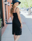 Suni Bucket Hat in Black by Janessa Leone