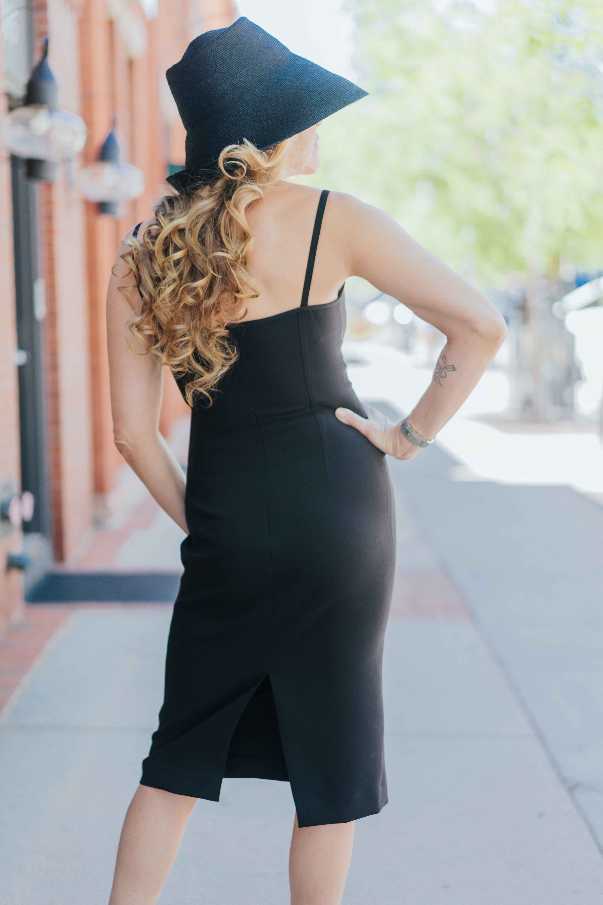 Daphne Corset Cami Dress in Black by THEO Daphne Corset Cami Dress in Black by THEO