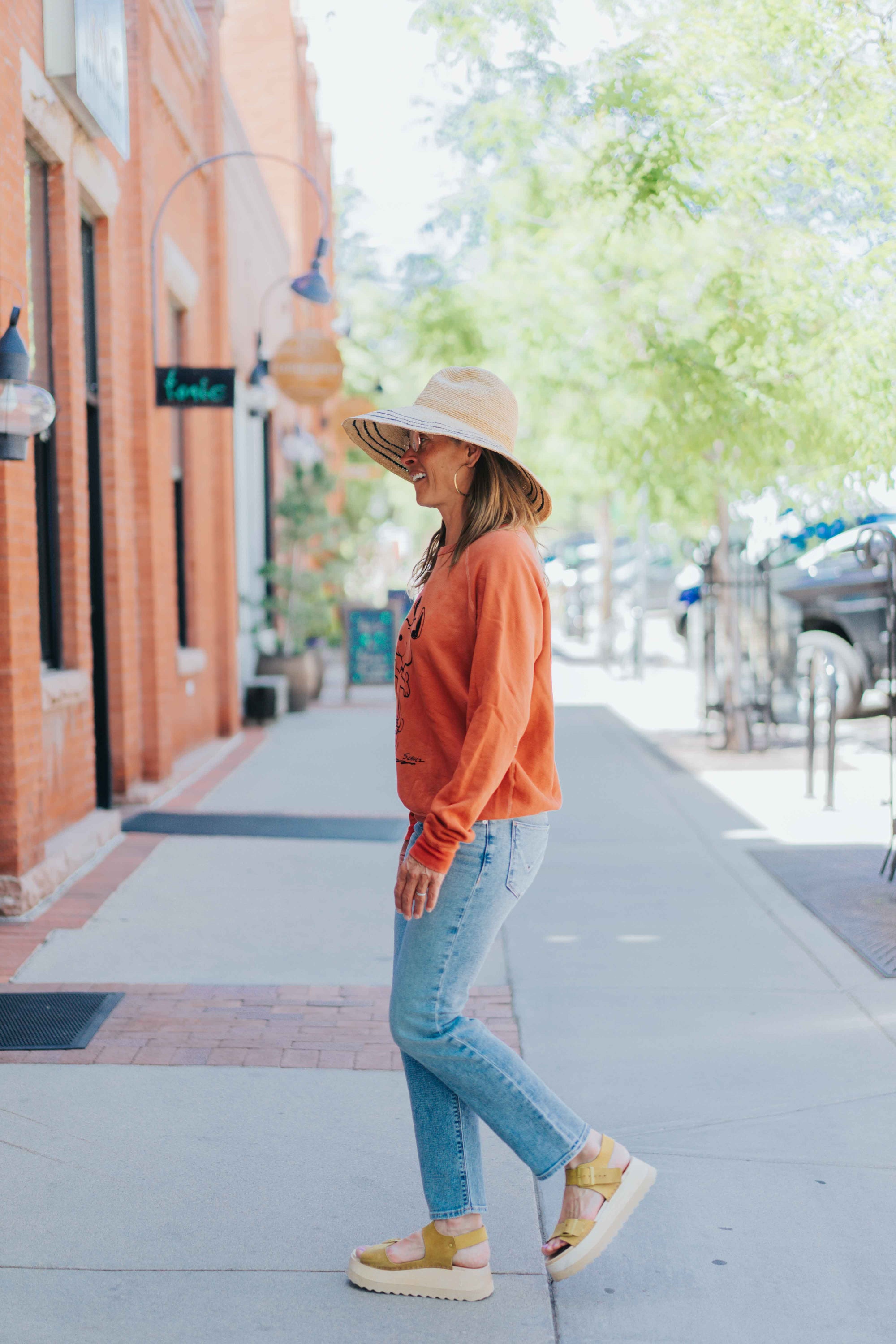 The Waverly in Navy/Sand by Janessa Leone