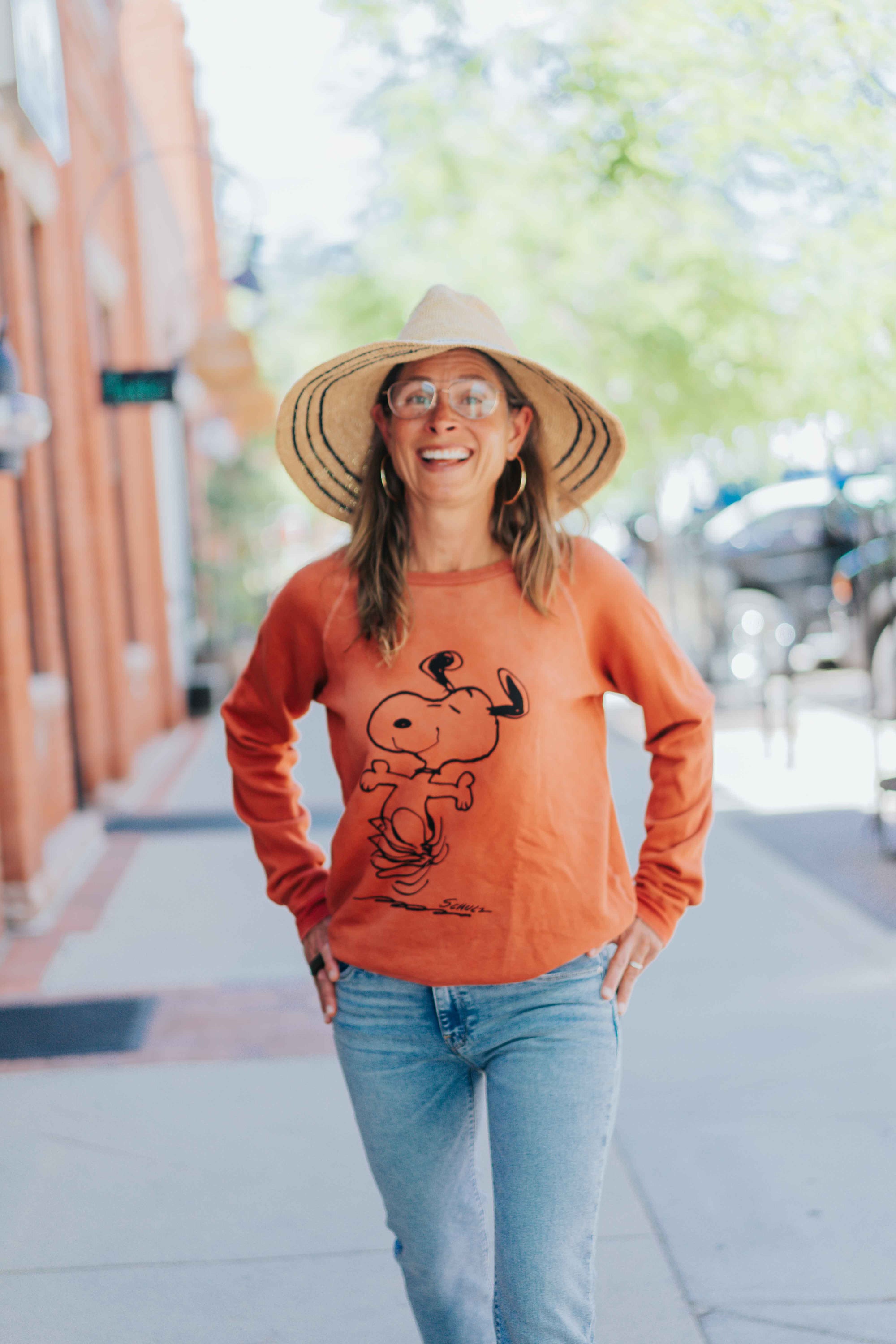 The Waverly in Navy/Sand by Janessa Leone