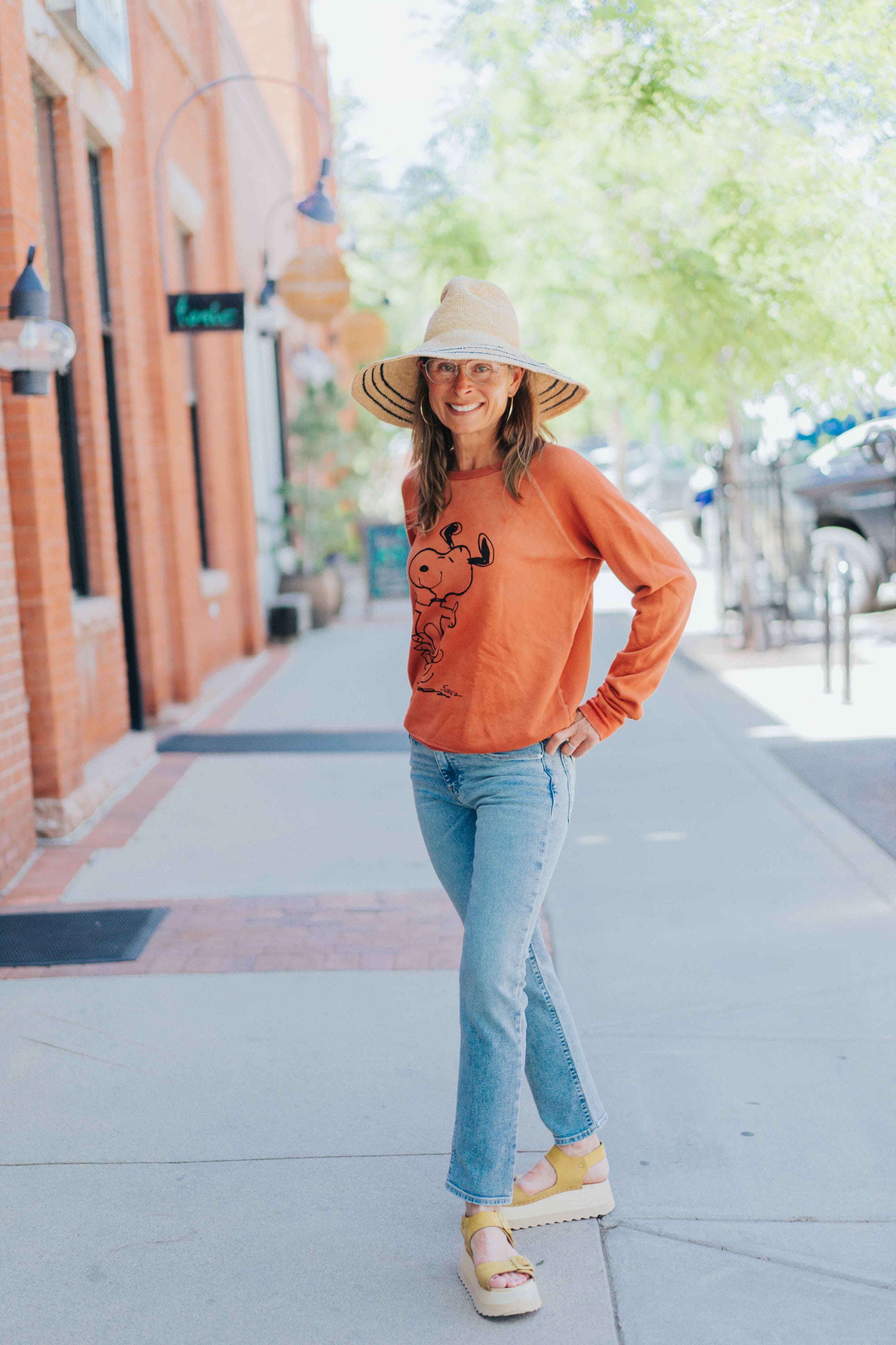 The Waverly in Navy/Sand by Janessa Leone