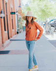 The Waverly in Navy/Sand by Janessa Leone