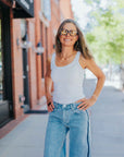 Courtney Mid-Rise Baby Barrel in Arcade by Hudson