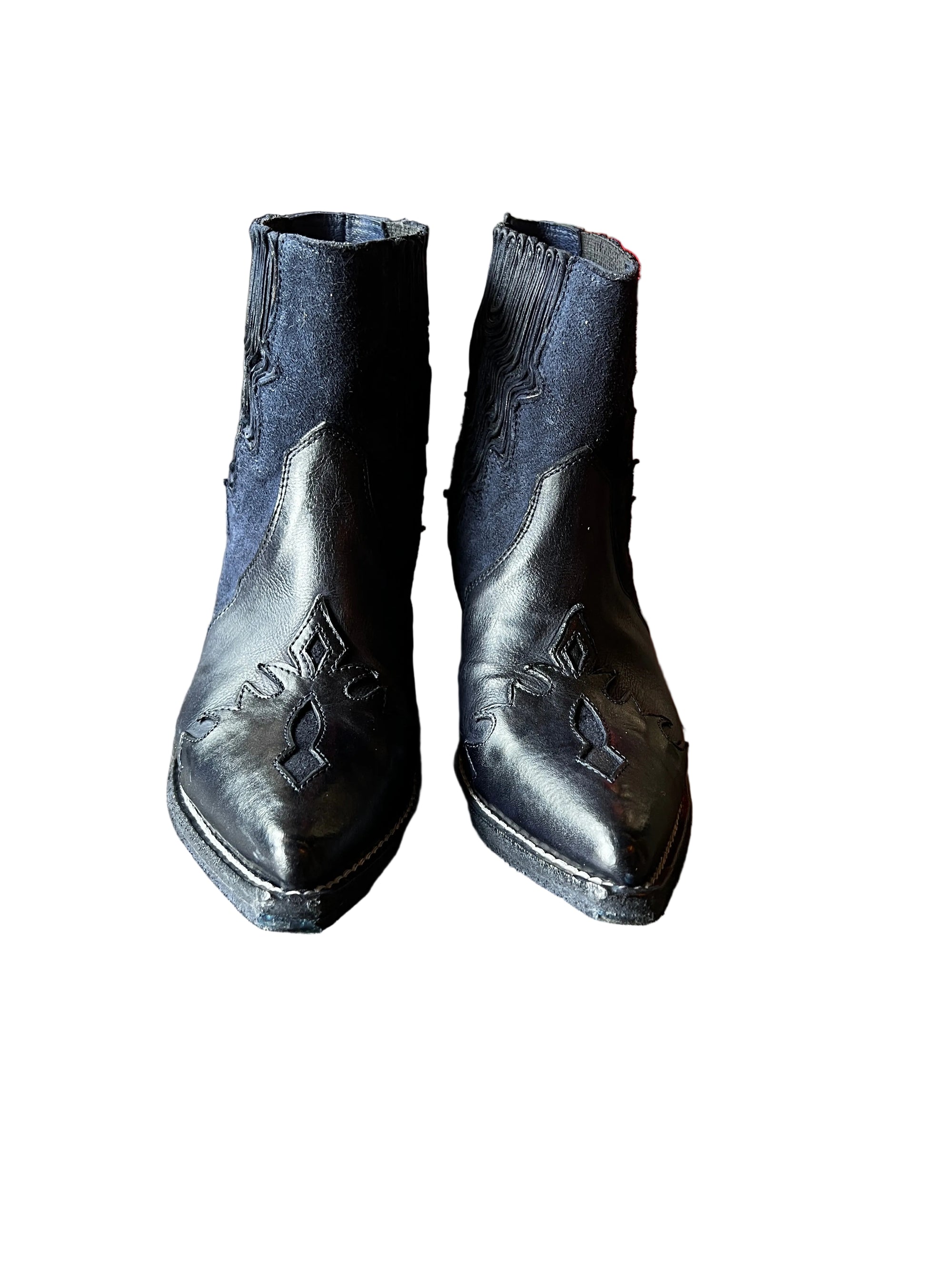 Ibiza Boots in Navy by Marco Delli