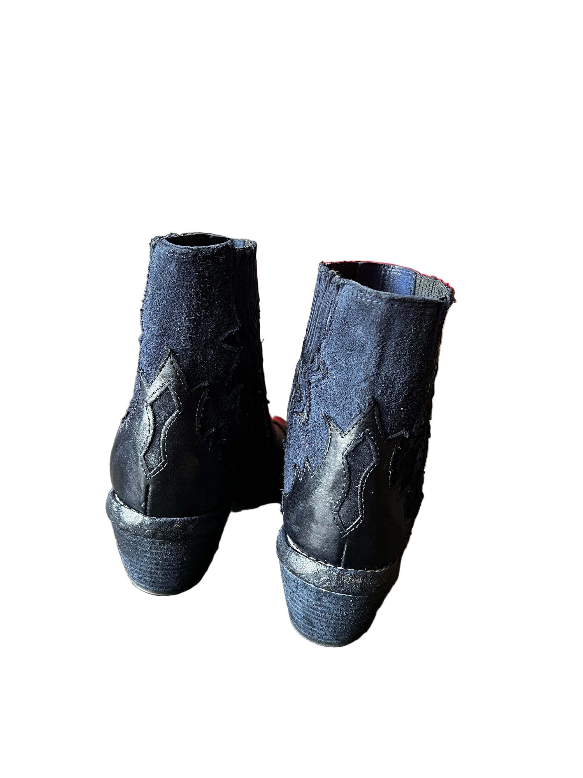 Ibiza Boots in Navy by Marco Delli
