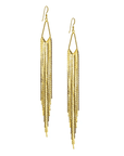 Extra Long XL Gold & Silver Cascade Earring by Leela Grace - Haven