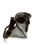 Inez Belt Bag in Metallic Twill by Kempton & Co.
