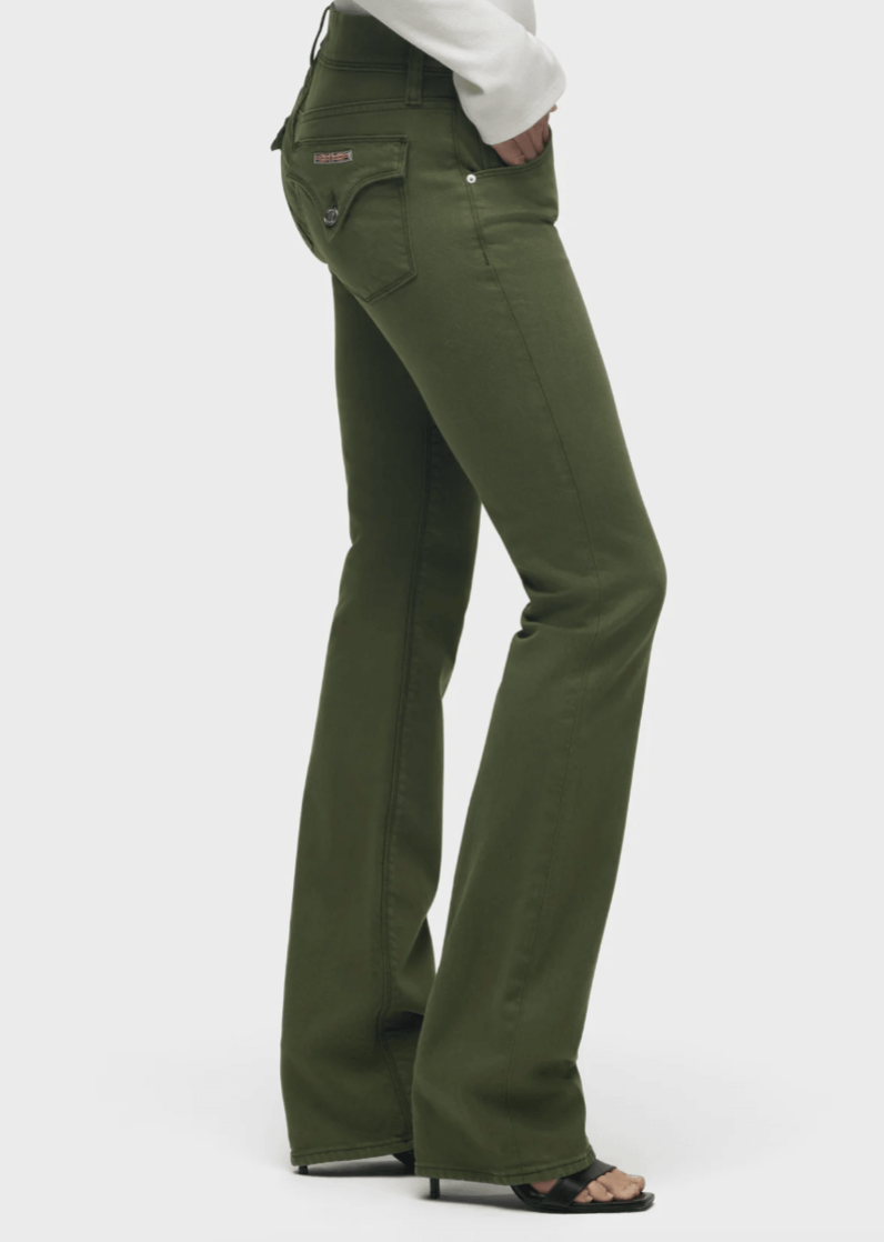 Beth Mid-Rise Baby Boot Jeans in Cypress by Hudson