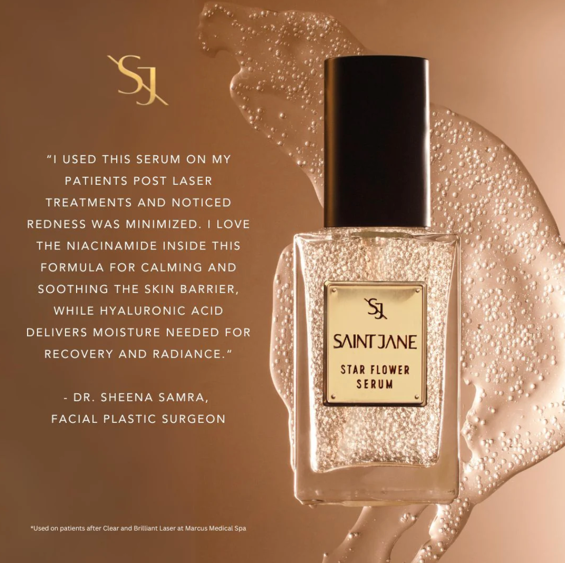 Star Flower Niacinamide Serum by Saint Jane