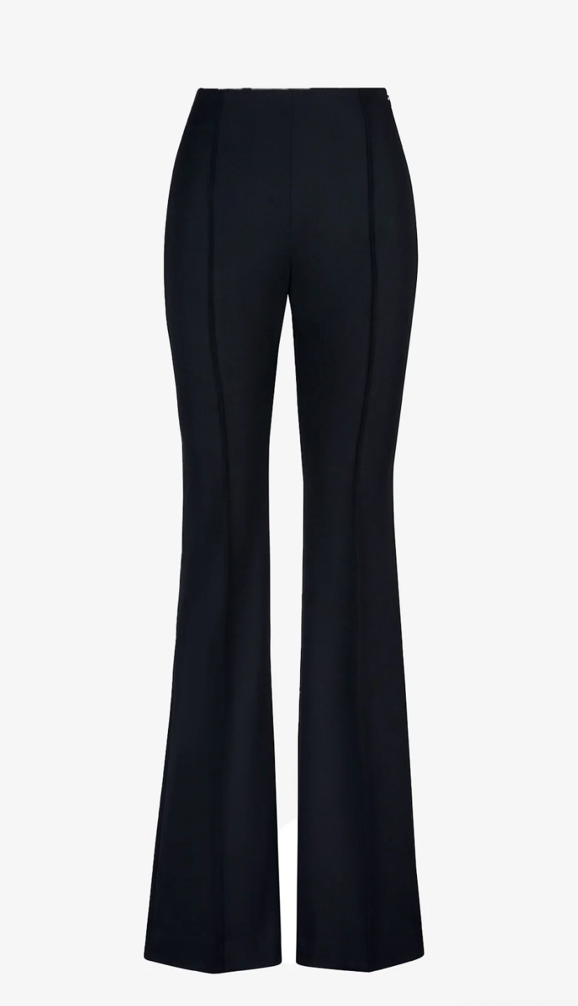 Black pants on a white background