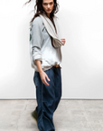 MATTE/SATIN LOOSE DRAWCORD BIGGY Pant by FREECITY