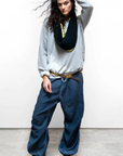 MATTE/SATIN LOOSE DRAWCORD BIGGY Pant by FREECITY