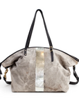 Postal Silver Stripe Crossbody by Kempton & Co.
