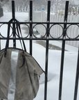 Postal Silver Stripe Crossbody by Kempton & Co.