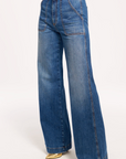 Theodora High-Rise Wide Leg Jean in Medium Wash by Ramy Brook