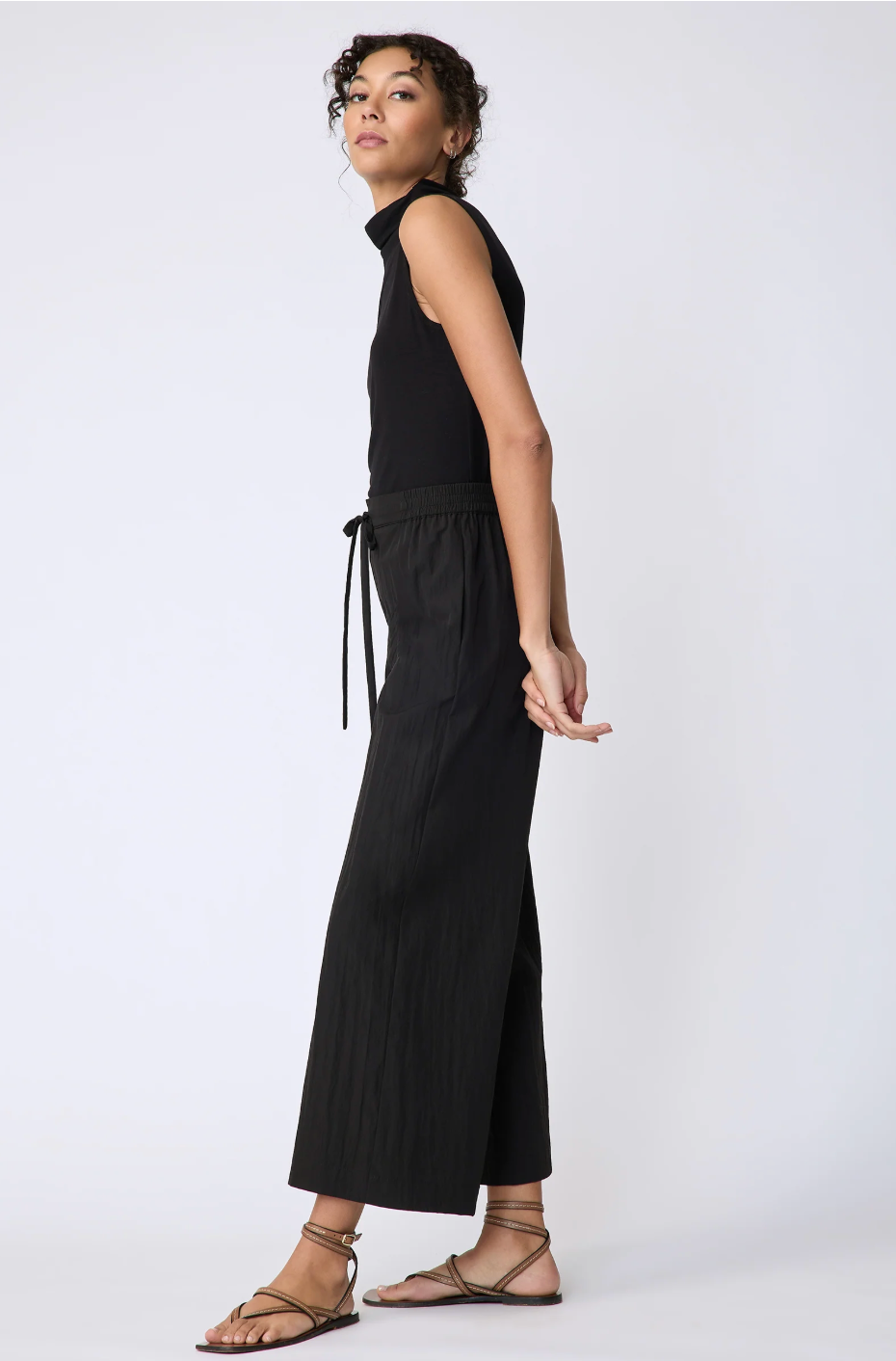 Celeste Pant in Black by KAL REIMAN