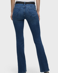 Barbara High Rise Boot Cut Jeans in Leap Year by Hudson