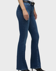 Barbara High Rise Boot Cut Jeans in Leap Year by Hudson
