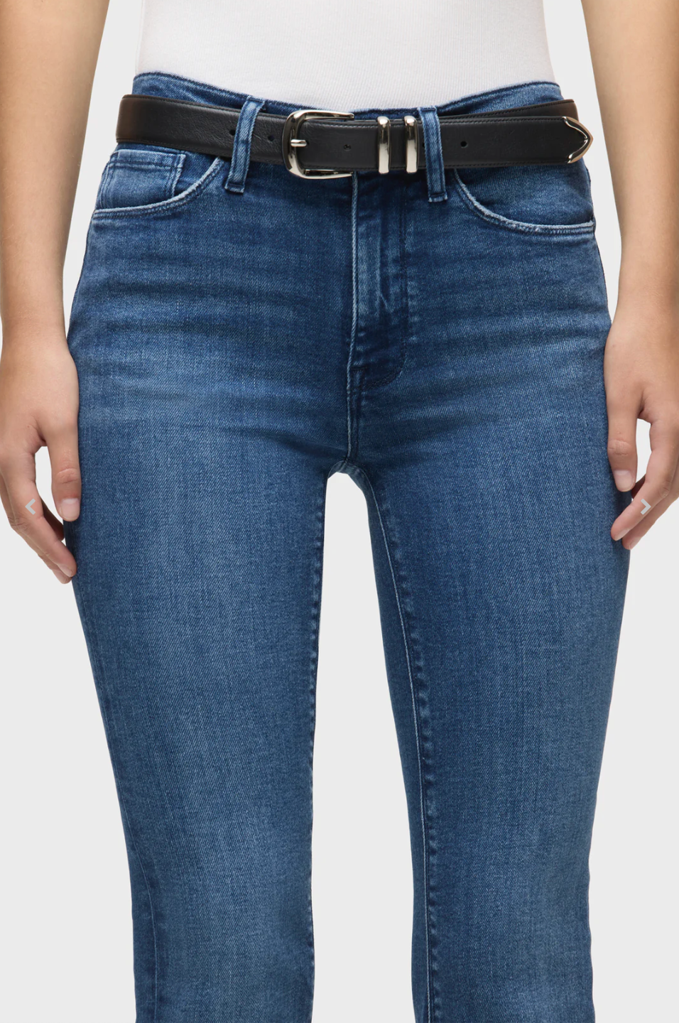 Barbara High Rise Boot Cut Jeans in Leap Year by Hudson