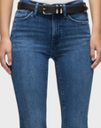 Barbara High Rise Boot Cut Jeans in Leap Year by Hudson