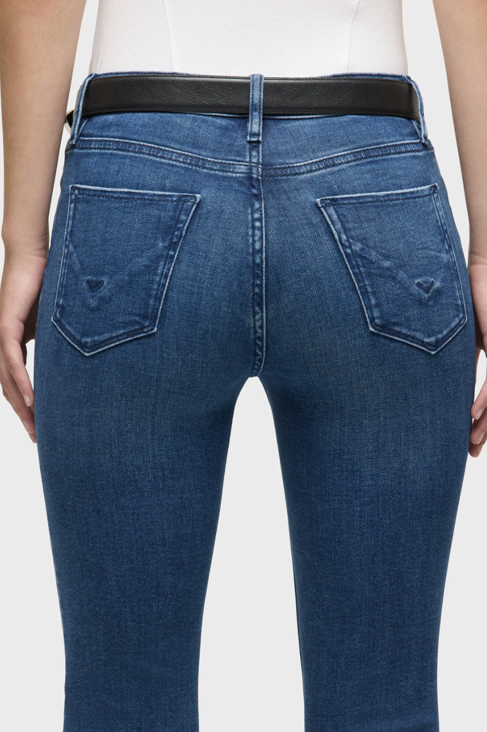 Barbara High Rise Boot Cut Jeans in Leap Year by Hudson