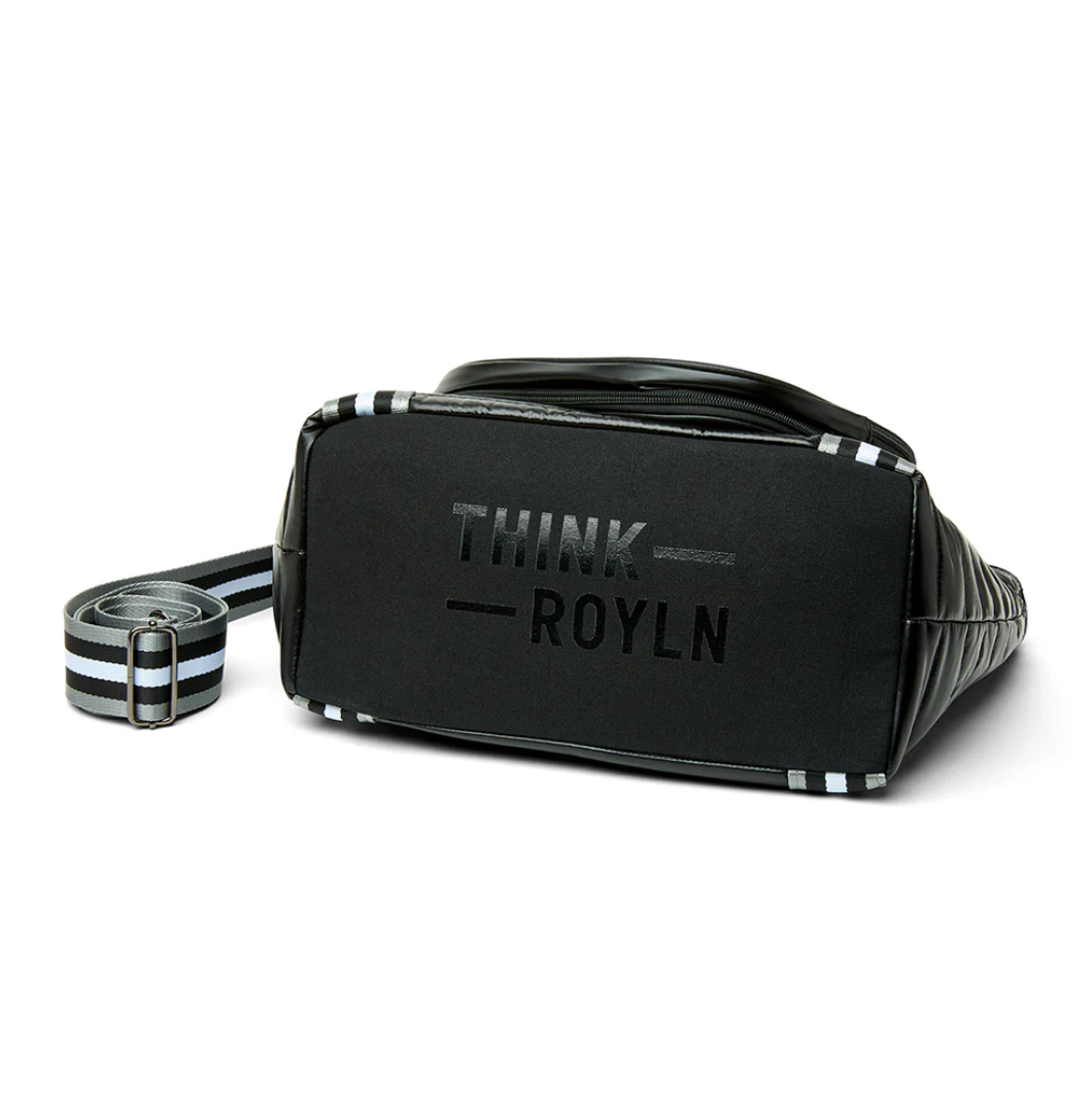 Ace of the Court Pickleball Bag in Pearl Black by Think Royln