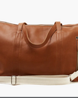 Malbec Weekend Bag in Tobacco by Nimes