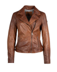 Nalia Leather Jacket by Mauritius