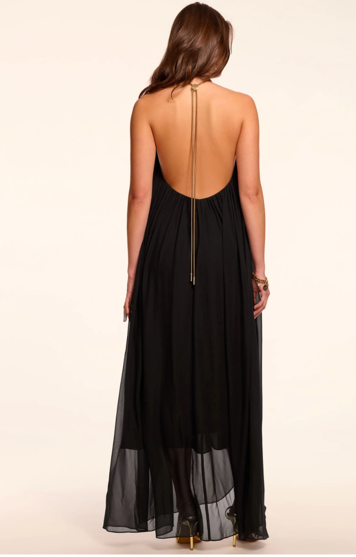 The Rainn Gown in Black by Ramy Brook