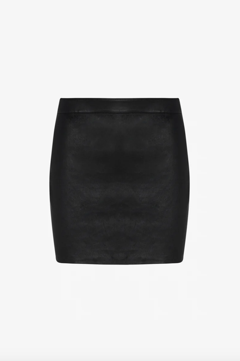 Leather Marcel Skirt by SPRWMN