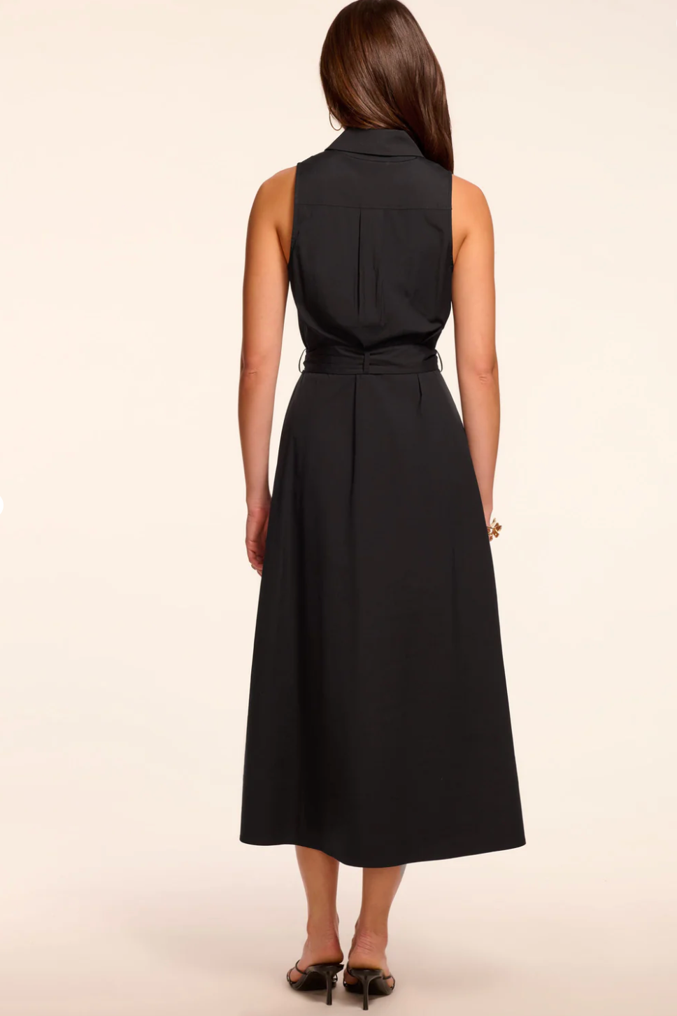 Darcey Cotton Poplin Sleeveless Midi Dress by Ramy Brook