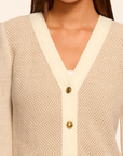 Huda Cotton Lurex Tweed Jacket by Ramy Brook