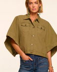 Beatrice Canvas Jacket by Ramy Brook