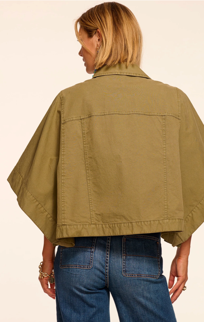 Beatrice Canvas Jacket by Ramy Brook