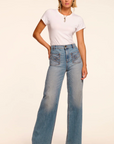 Heidi High-Rise Wide Leg Braided Jean by Ramy Brook