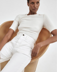 Dove High Rise Wide Leg Jean by Smythe