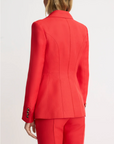Seamed Blazer in Chili by Smythe